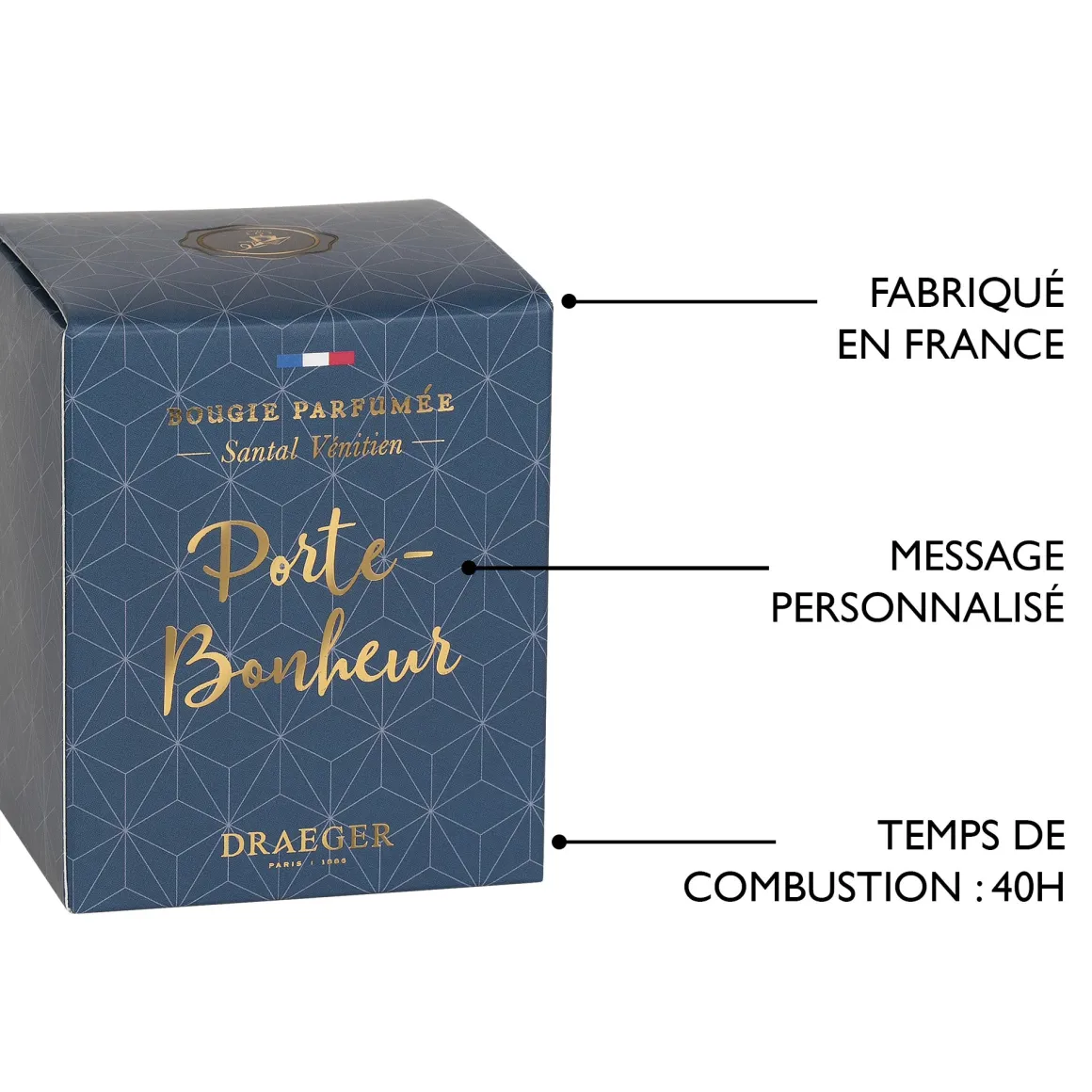 Bougies & Photophores*Draeger Paris Bougie cadeau remerciement
