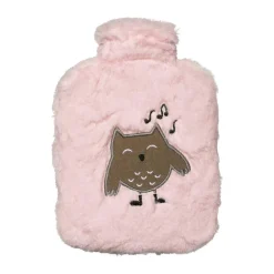 Accessoires Cocooning*Draeger Paris Bouillotte peluche Chouette rose