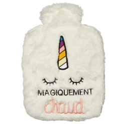 Accessoires Cocooning*Draeger Paris Bouillotte peluche Licorne