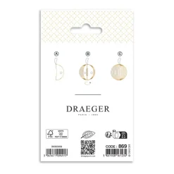 Décorations De Table*Draeger Paris Boule en Nids d'abeille réutilisable - Spécial Réveillon - 8x14 cm