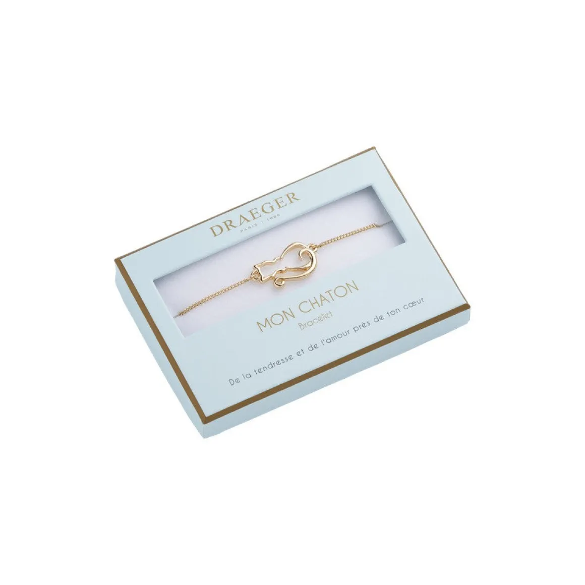 Bracelets À Message|Bracelets*Draeger Paris Bracelet Chat Pastel Chic