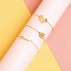 Bracelets À Message|Bracelets*Draeger Paris Bracelet Coeur Maman je t'aime Pastel Chic