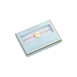 Bracelets À Message|Bracelets*Draeger Paris Bracelet initiale prénom Pastel Chic