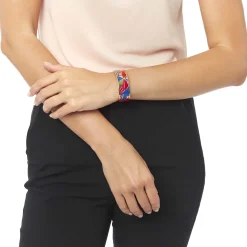 Bracelets*Draeger Paris Bracelet Jonc émail RIO Fleurs