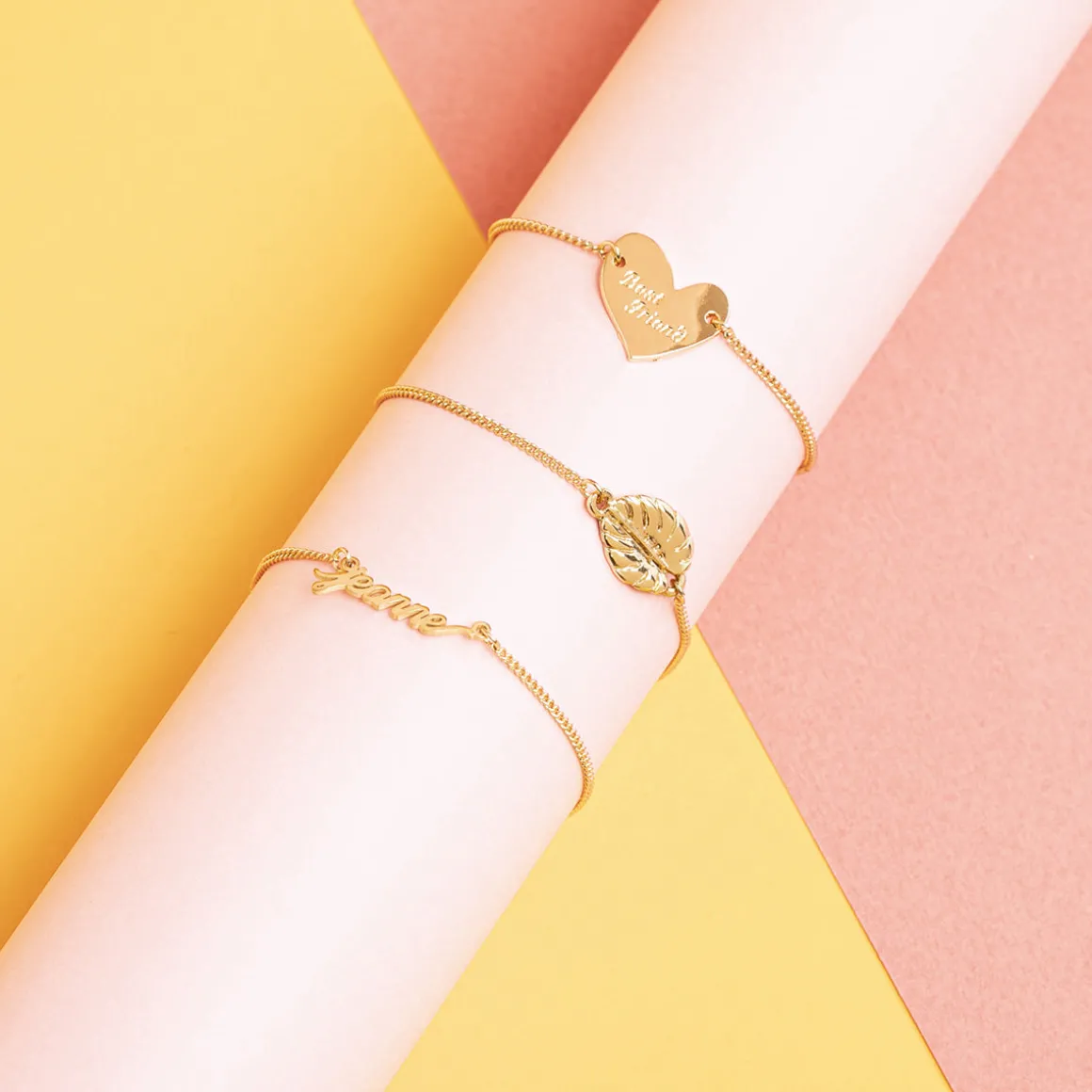 Bracelets À Message|Bracelets*Draeger Paris Bracelet Love Pastel Chic