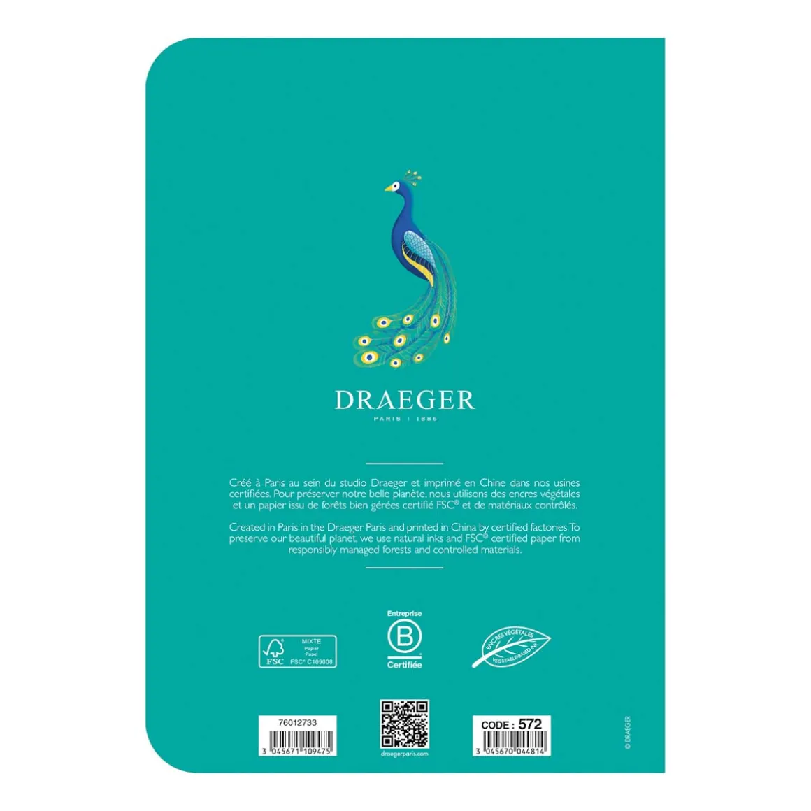 Carnets & Blocs-notes*Draeger Paris Cahier Family Pop - Plusieurs Motifs