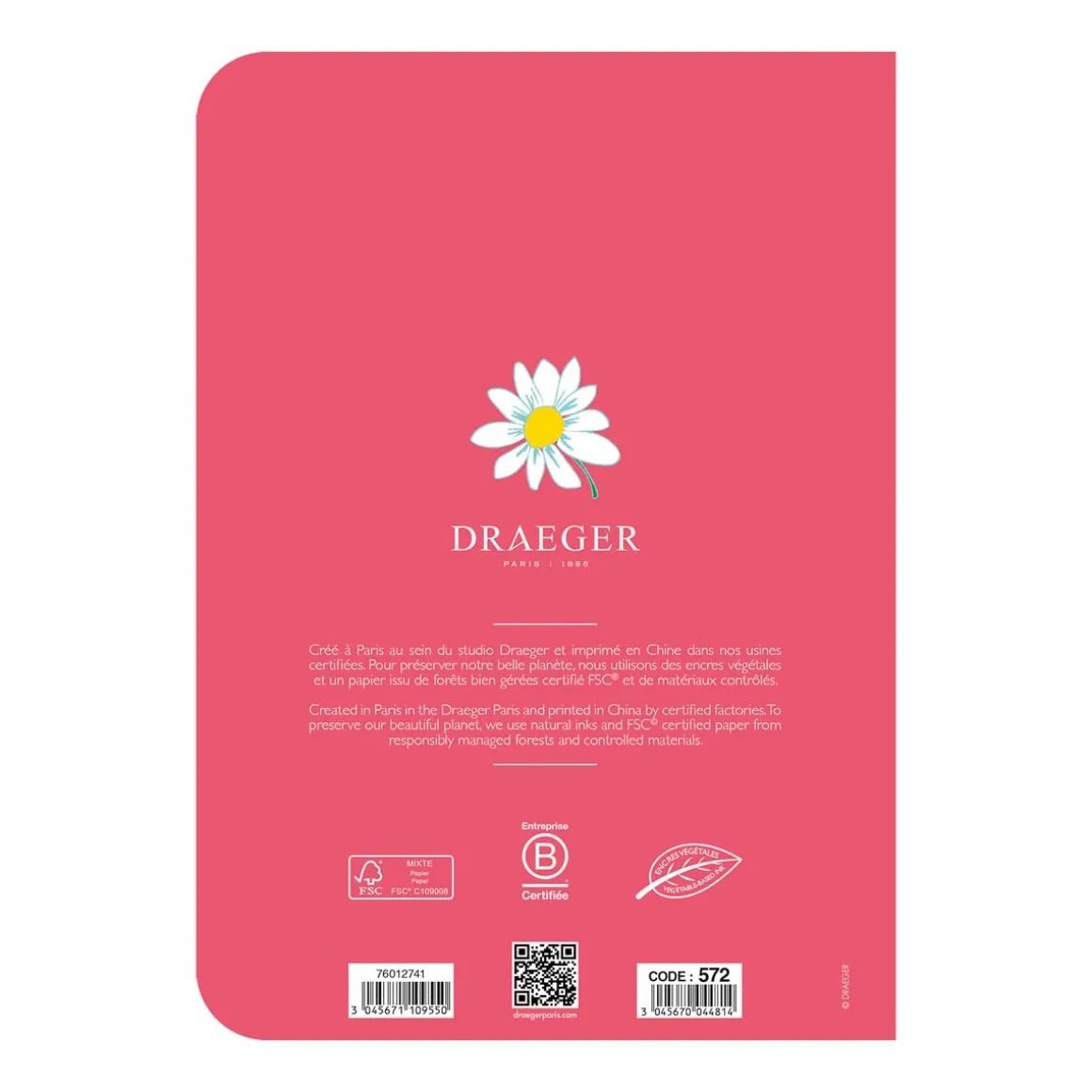 Carnets & Blocs-notes*Draeger Paris Cahier Family Pop - Plusieurs Motifs