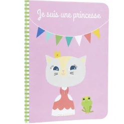 Fournitures Scolaires*Draeger Paris Cahier pour enfant Je Suis Une Princesse