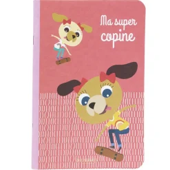 Fournitures Scolaires*Draeger Paris Cahier pour enfant Ma Super Copine