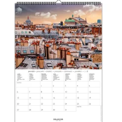 Calendriers|Agendas*Draeger Paris Calendrier Mural 2025 Décoration 29x39 cm - Paris