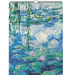 Calendriers|Agendas*Draeger Paris Calendrier Mural 2025 Décoration 29x39 cm - Monet