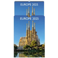 Calendriers|Agendas*Draeger Paris Calendrier Mural déco 29x39 cm 2025