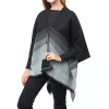 Foulards & Capes*Draeger Paris Cape Femme - Imprimé vague - 120 cm x 145 cm