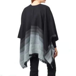 Foulards & Capes*Draeger Paris Cape Femme - Imprimé vague - 120 cm x 145 cm