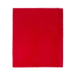 Foulards & Capes*Draeger Paris Cape Réversible d'Hiver - Rouge et Ivoire