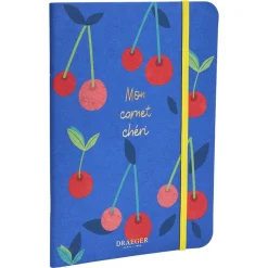 Organiseurs|Carnets & Blocs-notes*Draeger Paris Carnet A5 Cerises - Mon carnet chéri
