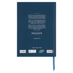 Organiseurs|Carnets & Blocs-notes*Draeger Paris Carnet A5 ligné - bleu nuit