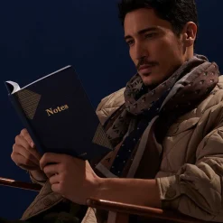 Organiseurs|Carnets & Blocs-notes*Draeger Paris Carnet A5 ligné - bleu nuit