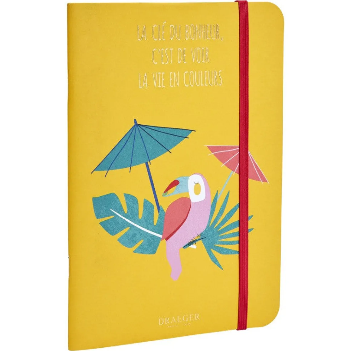 Organiseurs|Carnets & Blocs-notes*Draeger Paris Carnet A5 Toucan & Monstera