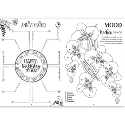 Bullet Journal|Carnets & Blocs-notes*Draeger Paris Carnet Bullet journal Bien-être fleuri