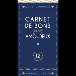Organiseurs|Carnets & Blocs-notes*Draeger Paris Carnet de bons pour les amoureux - 12 chèques