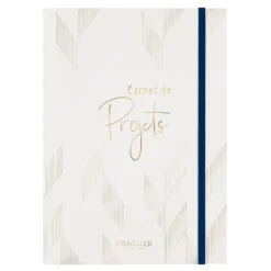 Organiseurs|Carnets & Blocs-notes*Draeger Paris Carnet de projets A5 - fermeture élastique