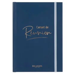 Organiseurs|Carnets & Blocs-notes*Draeger Paris Carnet de réunion A5 - fermeture élastique