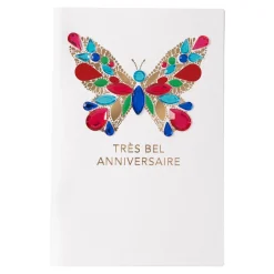 Anniversaire & Invitations|Cartes D'anniversaire & Invitations*Draeger Paris Carte anniversaire Papillon et strass