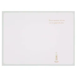 Cérémonie*Draeger Paris Carte baptême Bougie