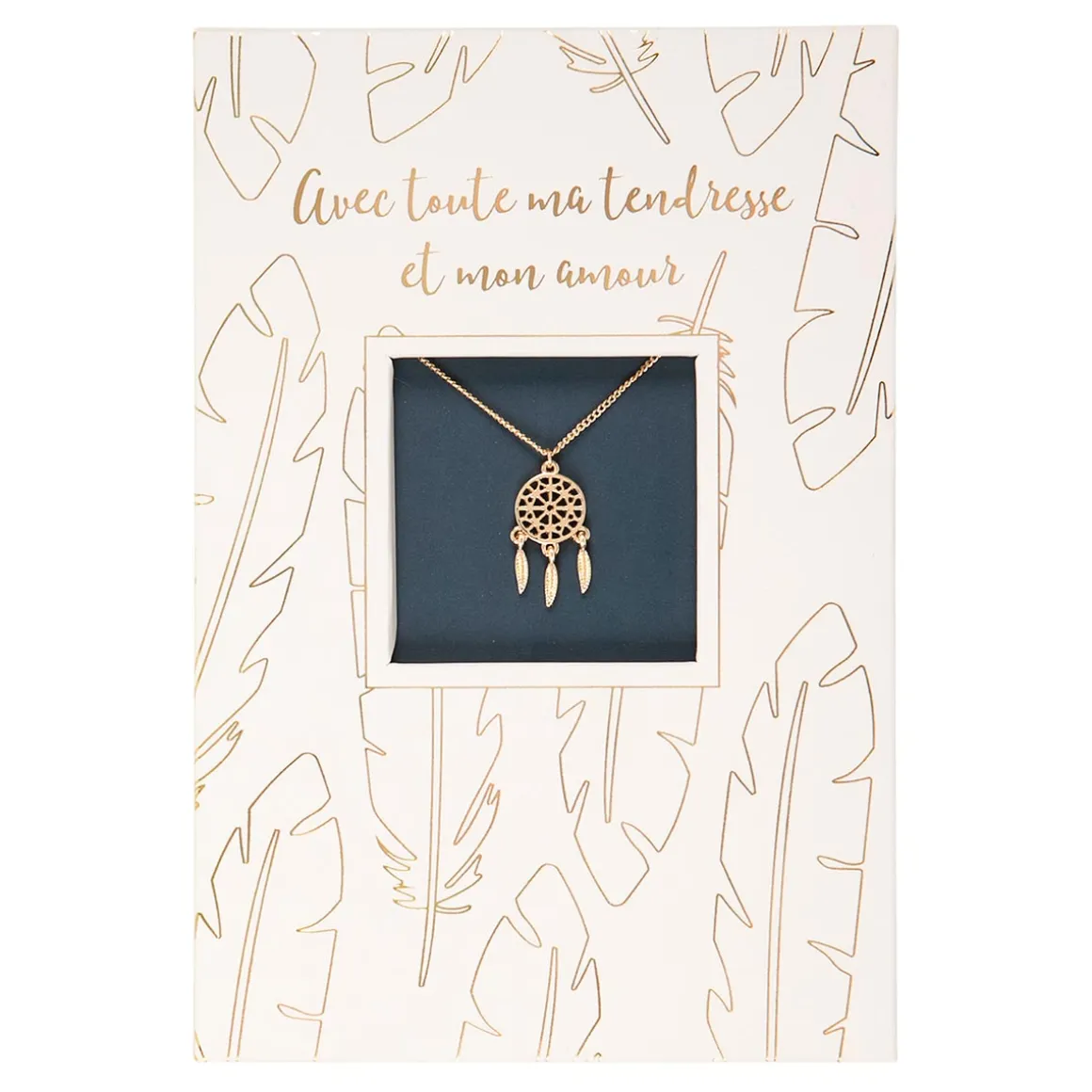 Colliers*Draeger Paris Carte bijou - Collier attrape-rêves