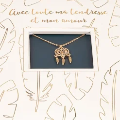 Colliers*Draeger Paris Carte bijou - Collier attrape-rêves