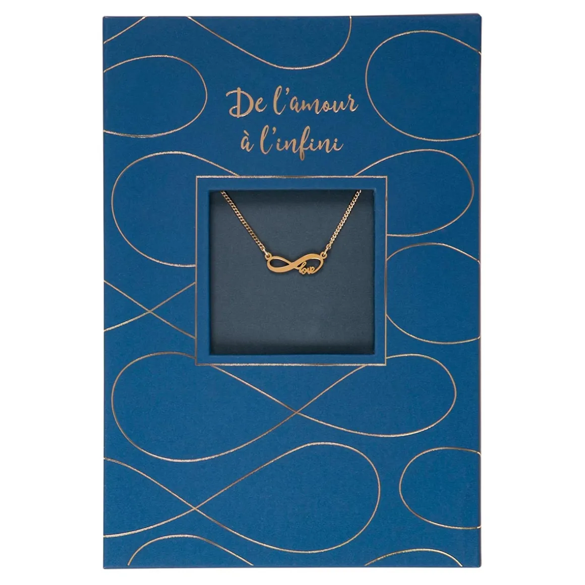 Colliers*Draeger Paris Carte bijou - Collier signe Infini