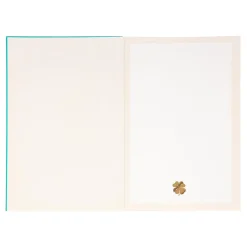 Colliers*Draeger Paris Carte bijou - Collier trèfle à 4 feuilles