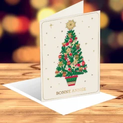 Cartes De Noêl*Draeger Paris Carte de Voeux Signature - Mon Beau sapin