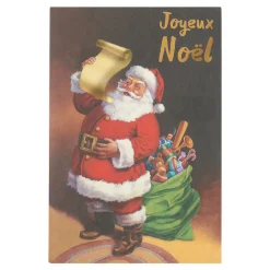 Cartes De Noêl*Draeger Paris Carte de vœux Musicale Père Noël