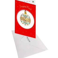 Cartes De Noêl*Draeger Paris Carte de vœux Signature - Boule de sapin