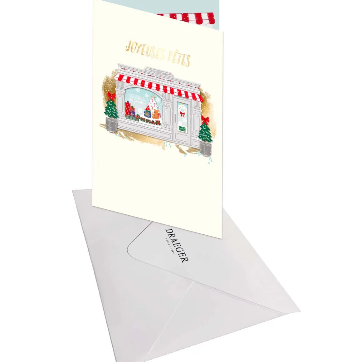 Cartes De Noêl*Draeger Paris Carte de Vœux Signature - Joyeuses fêtes