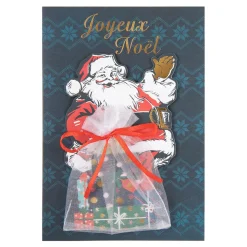 Cartes De Noêl*Draeger Paris Carte de vœux Signature Hotte Père Noël