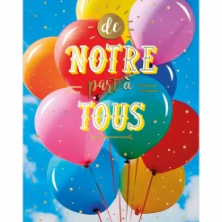 Cartes Géantes*Draeger Paris Carte Maxi " De notre part à tous" - Toutes les occasions