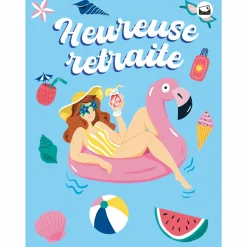 Cartes Géantes*Draeger Paris Carte Maxi " Heureuse Retraite "