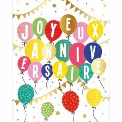 Cartes Géantes*Draeger Paris Carte Maxi d'Anniversaire - " Joyeux Anniversaire "