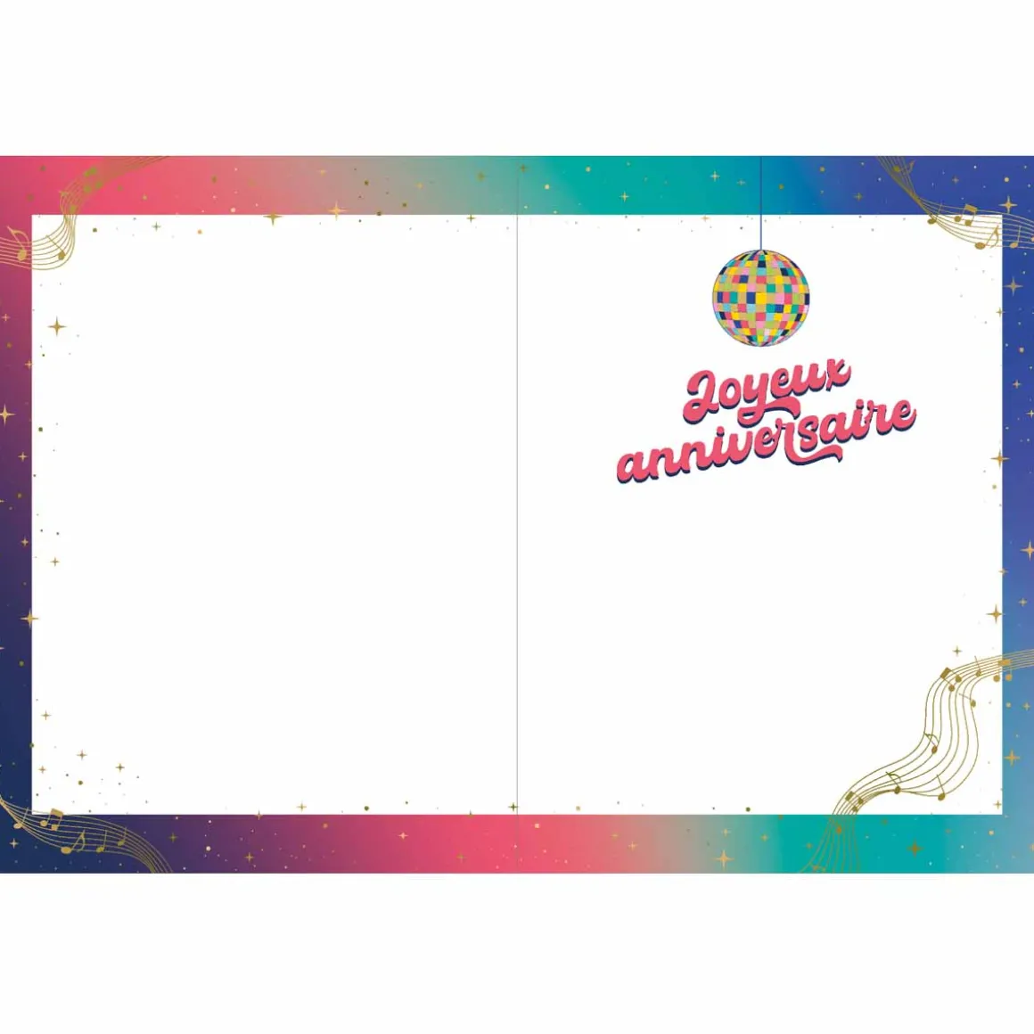 Cartes Géantes*Draeger Paris Carte Maxi d'Anniversaire - "Star du jour "
