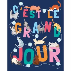 Cartes Géantes*Draeger Paris Carte Maxi pour un Départ "C'est Le Grand Jour "