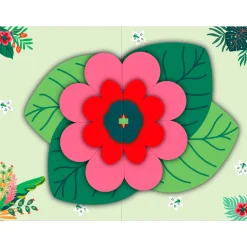 Cartes Musicales*Draeger Paris Carte Musicale " Un Très Bon Anniversaire " à fleurs