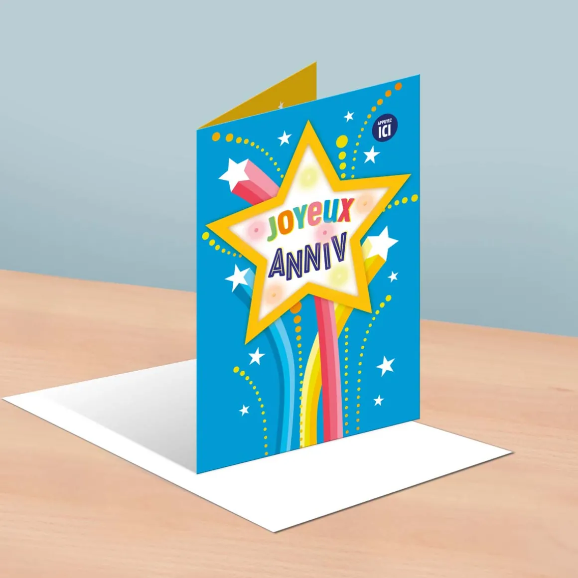 Cartes Musicales|Anniversaire & Invitations*Draeger Paris Carte musicale anniversaire Blurred lines