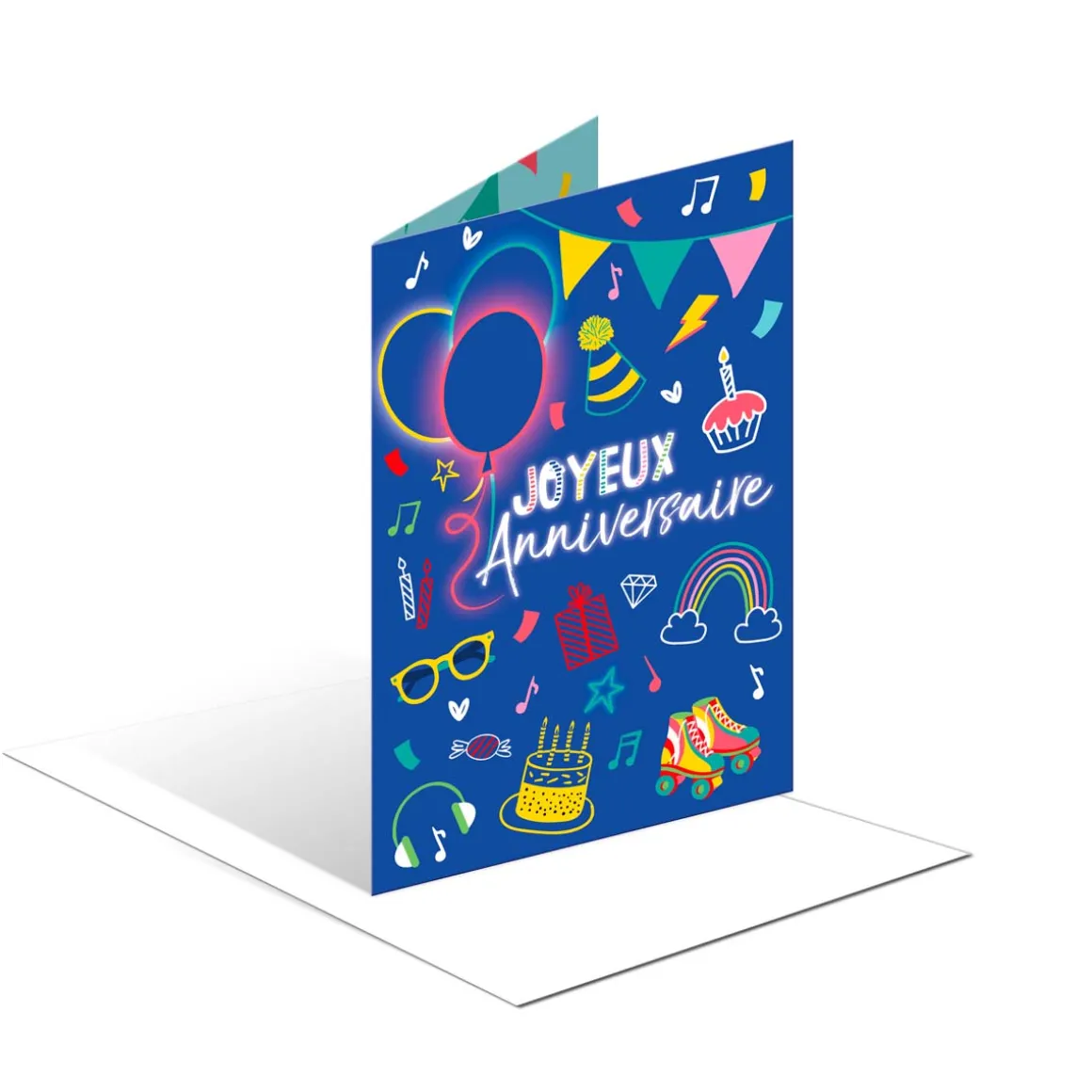 Cartes Musicales*Draeger Paris Carte Musicale d'Anniversaire Rétro "Joyeux Anniversaire"