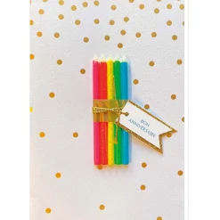Anniversaire & Invitations|Cartes D'anniversaire & Invitations*Draeger Paris Carte SIGNATURE Bougies Fête Anniversaire - 11,5 x 17cm