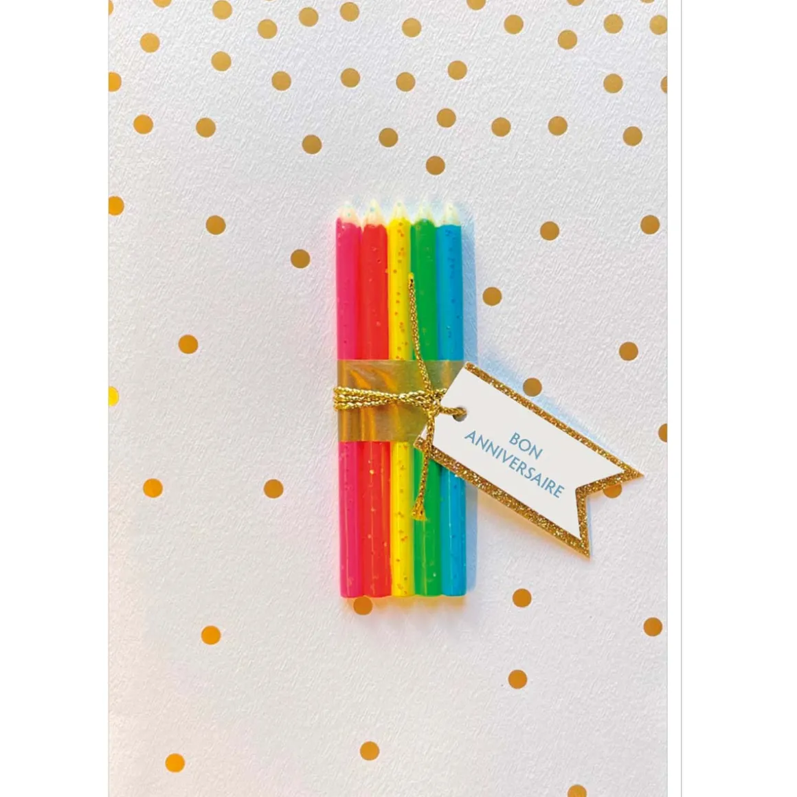 Anniversaire & Invitations|Cartes D'anniversaire & Invitations*Draeger Paris Carte SIGNATURE Bougies Fête Anniversaire - 11,5 x 17cm