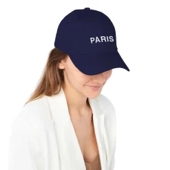 Casquettes|Casquettes*Draeger Paris Casquette Brodée Paris - Bleu