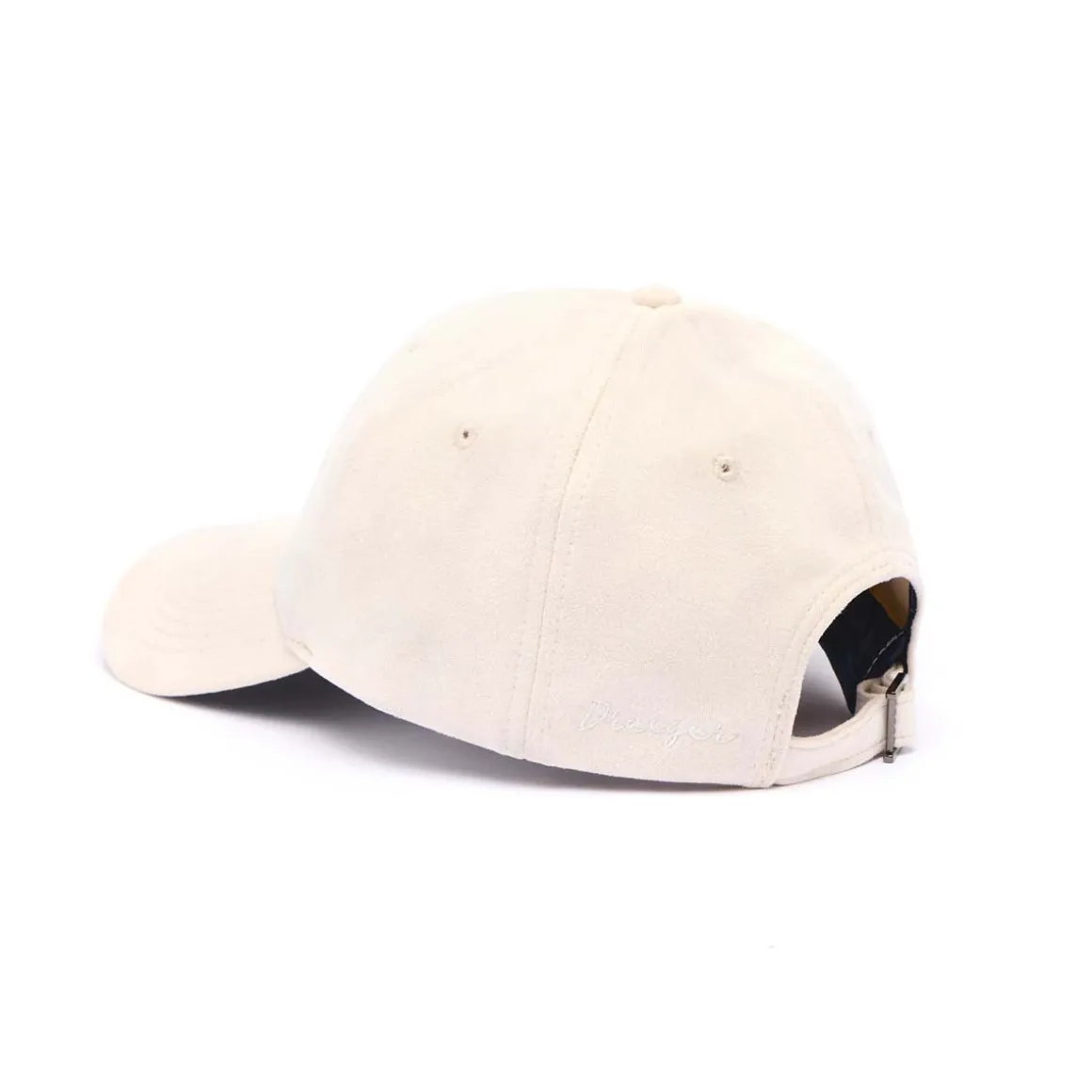 Casquettes|Casquettes*Draeger Paris Casquette Effet Daim - Ivoire
